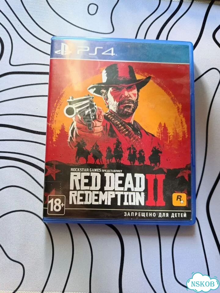 Диски на ps4 Red dead redemption 2 фото 1