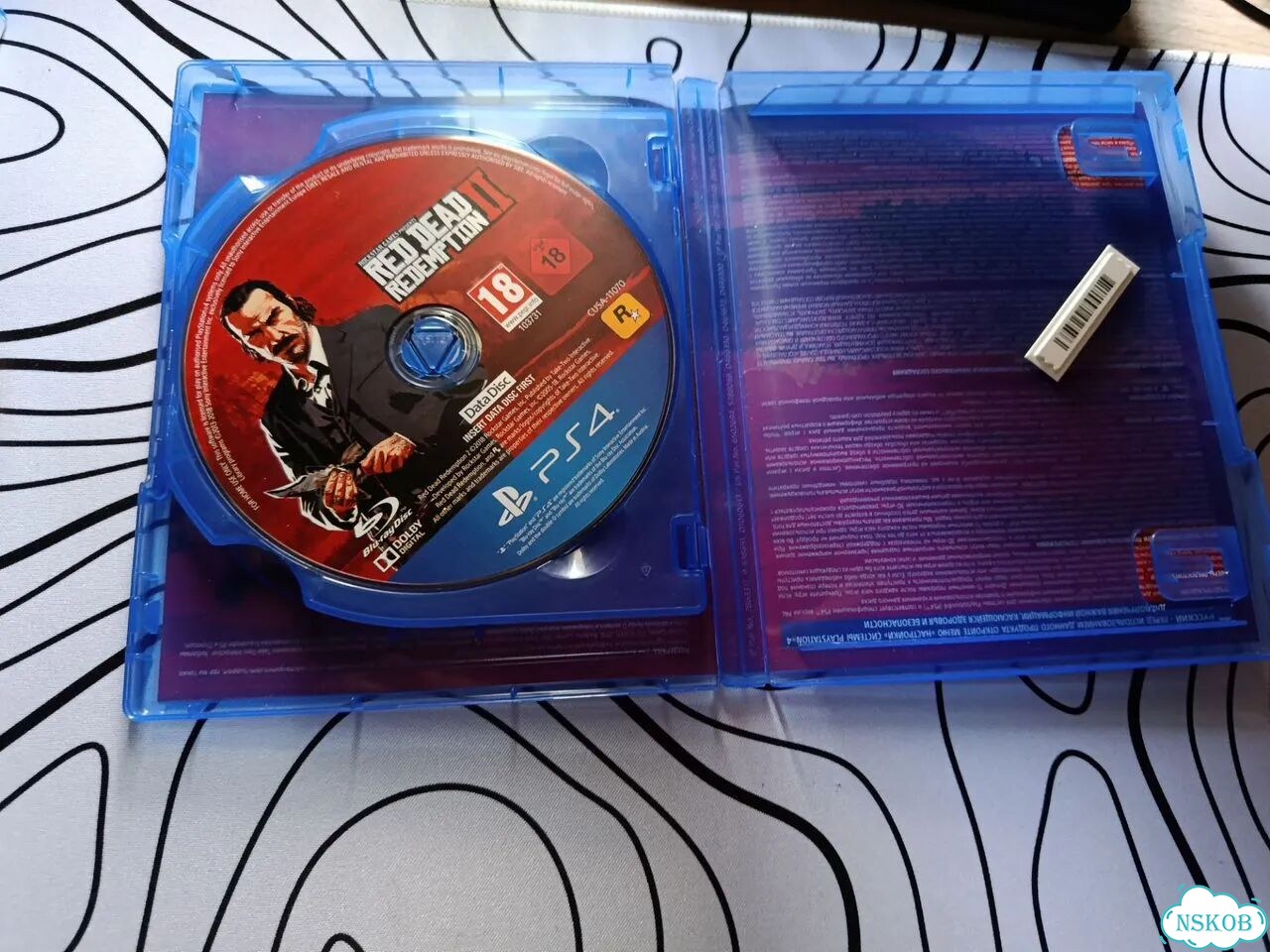 Диски на ps4 Red dead redemption 2 фото 3