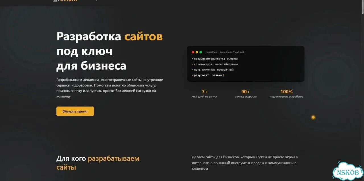 Создание сайтов для услуг, лендинги фото 3