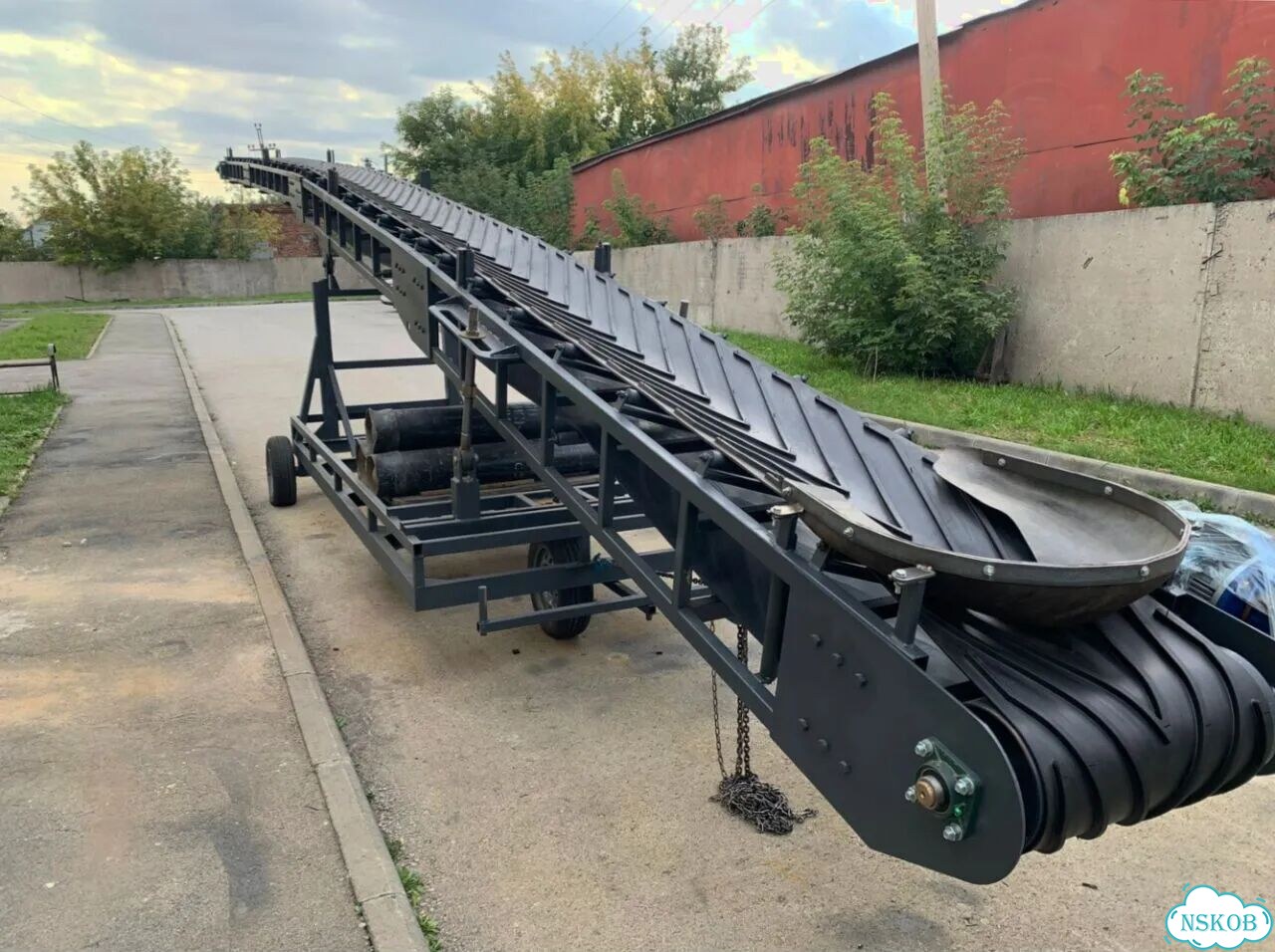 Ленточный транспортер Z-конфигурация. Кукуруза фото 6
