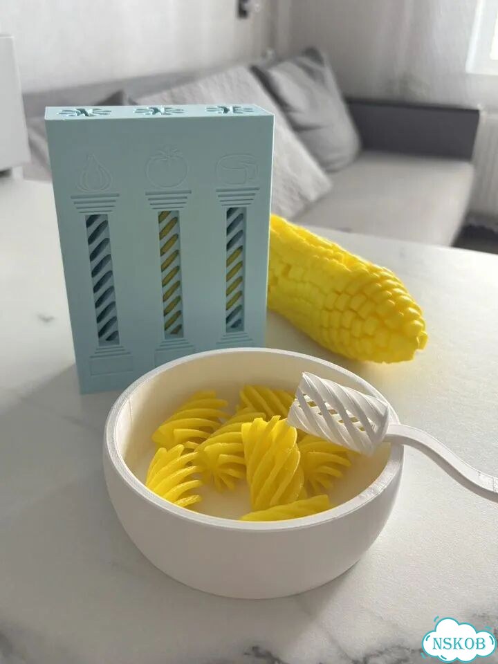 3Д игрушки макароны фото 3