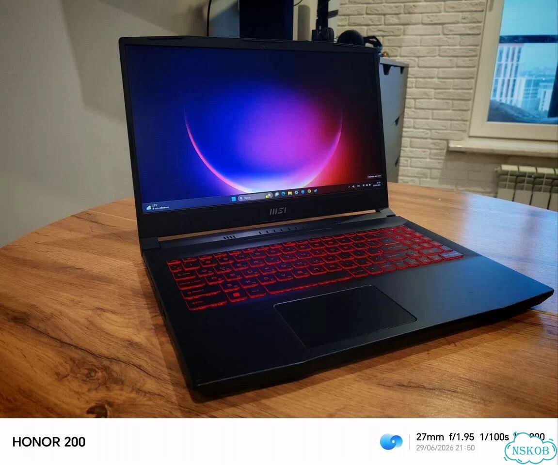 Игровой ноутбук msi katana gf66 - RTX3060 + i5 фото 1