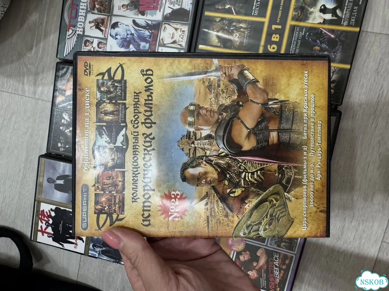 Набор DVD дисков фото 4