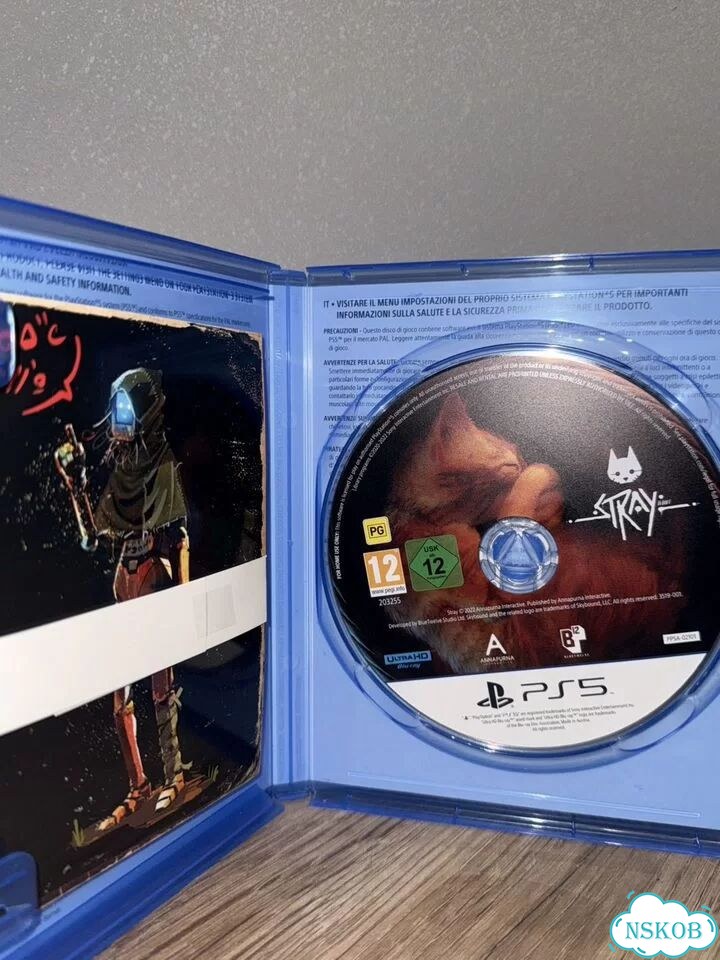Stray ps5 диск фото 2