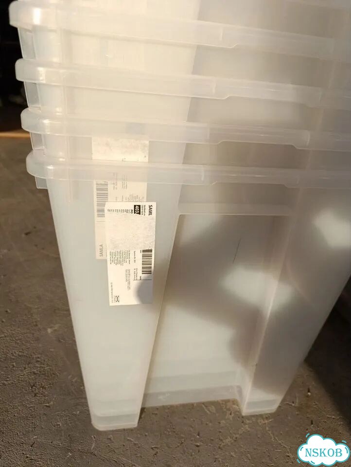 Контейнеры IKEA samla 65 л фото 1