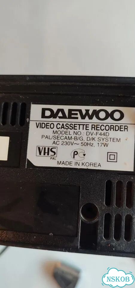 Видеомагнитофон daewoo dv-f44d фото 2