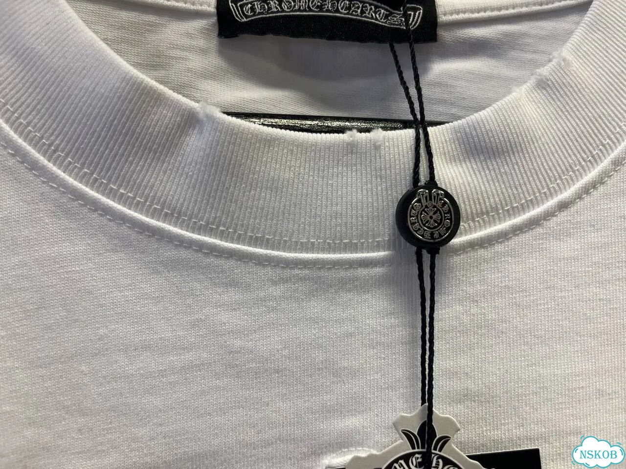 Футболка Chrome Hearts white мужская фото 6