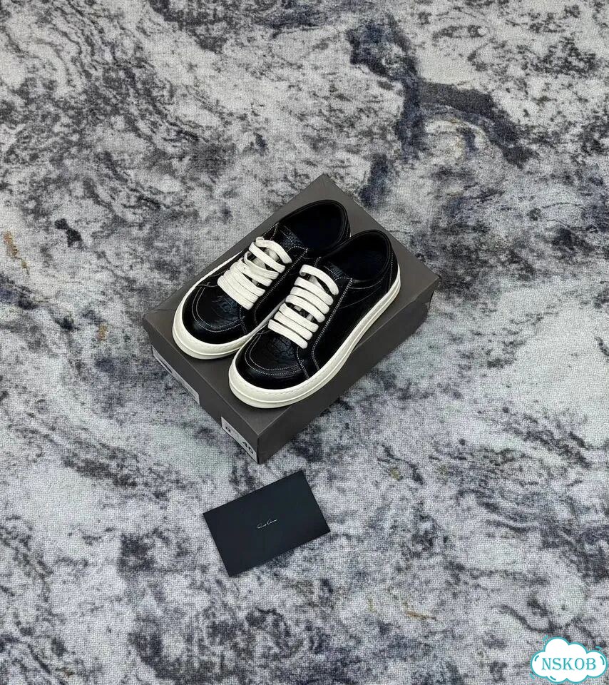 Rick owens кеды змеиная кожа фото 2