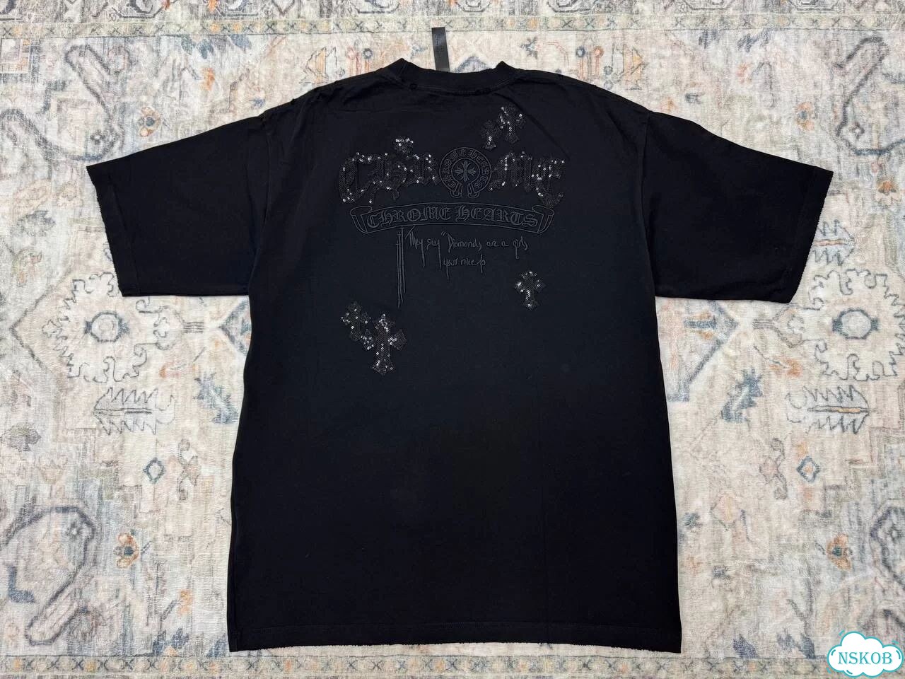 Chrome hearts type футболка фото 9