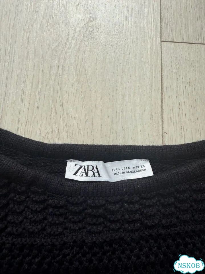 Платье вязаное кроше Zara S фото 2