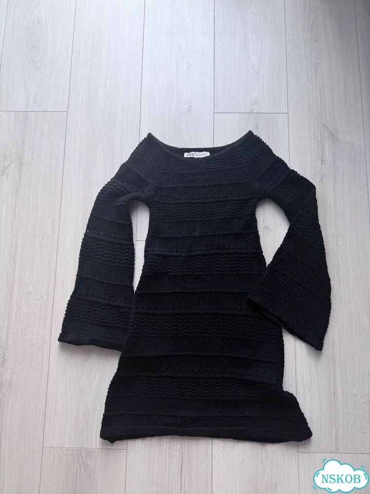 Платье вязаное кроше Zara S фото 5