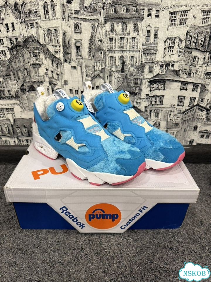 Reebok InstaPump Fury x Doraemon x atmos фото 1