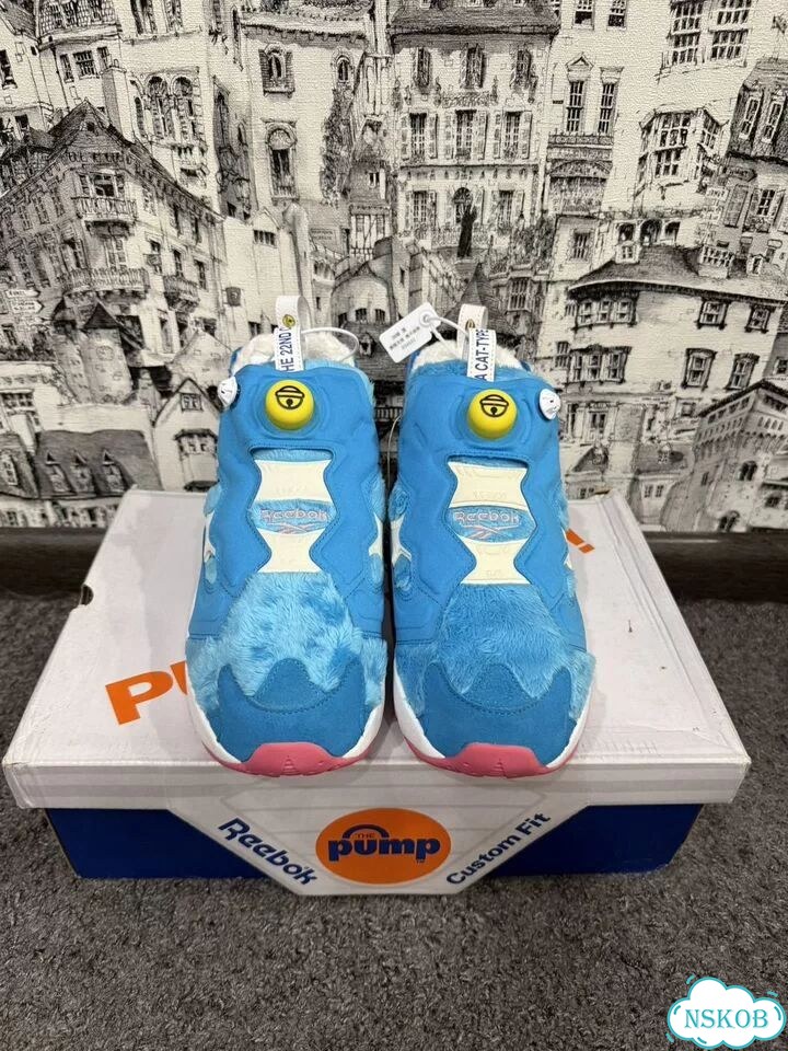 Reebok InstaPump Fury x Doraemon x atmos фото 2