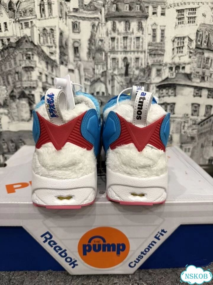Reebok InstaPump Fury x Doraemon x atmos фото 4