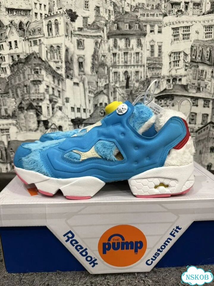 Reebok InstaPump Fury x Doraemon x atmos фото 5