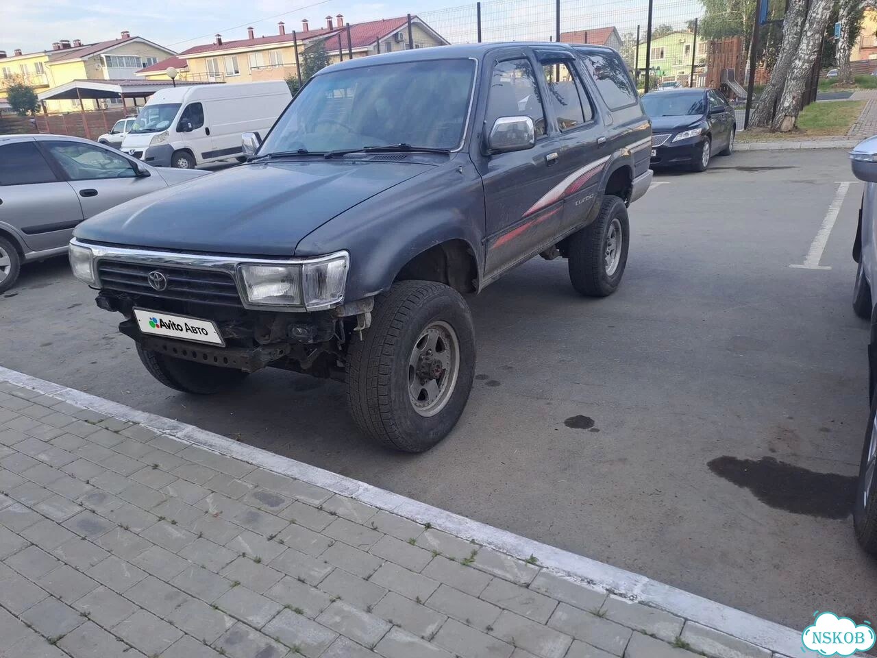 Toyota Hilux Surf 2.4 AT, 1990, битый, 316 736 км фото 1