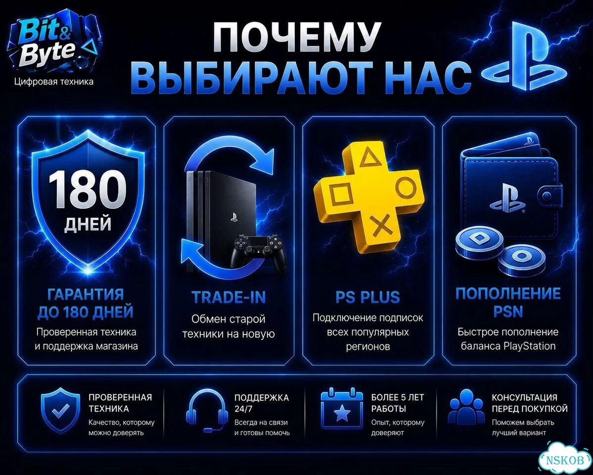 PS4, PS4 Slim, PS4 Pro - Гарантия + Игры фото 3