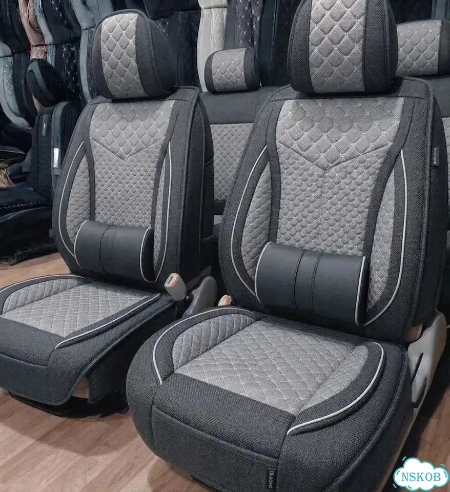 Авточехлы полный комплект из Льна фото 5