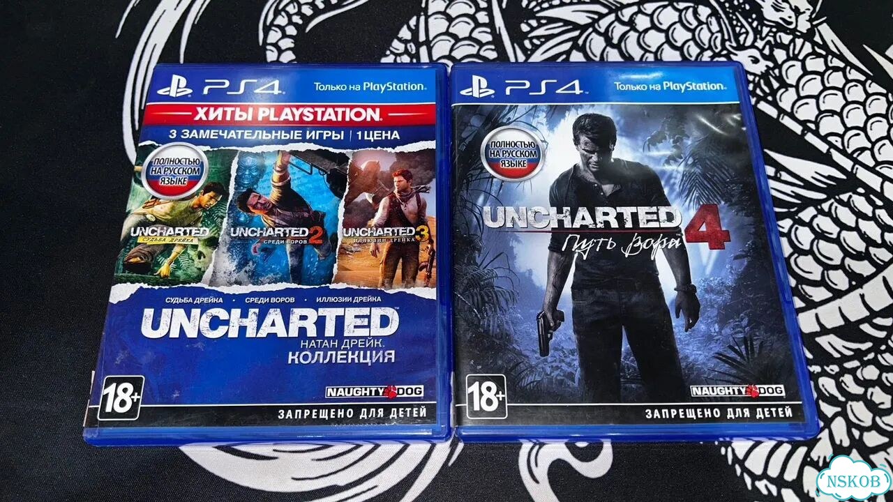Uncharted 1-4 PS4 / PS5 фото 1