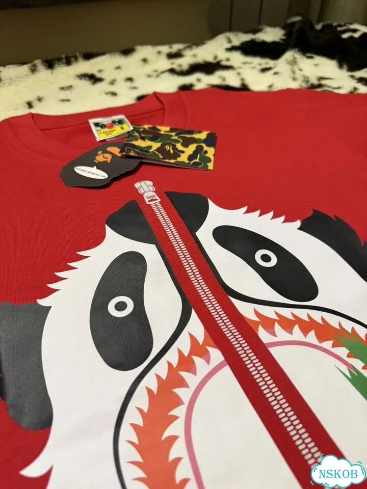 Футболка bape panda фото 2