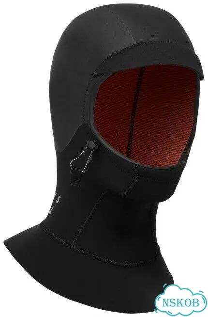 Гидрошлем Mystic Roam Hood Long 3mm Black L/XL фото 1