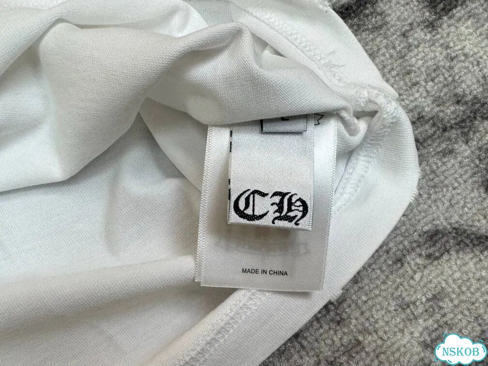 Chrome hearts футболка белая фото 2