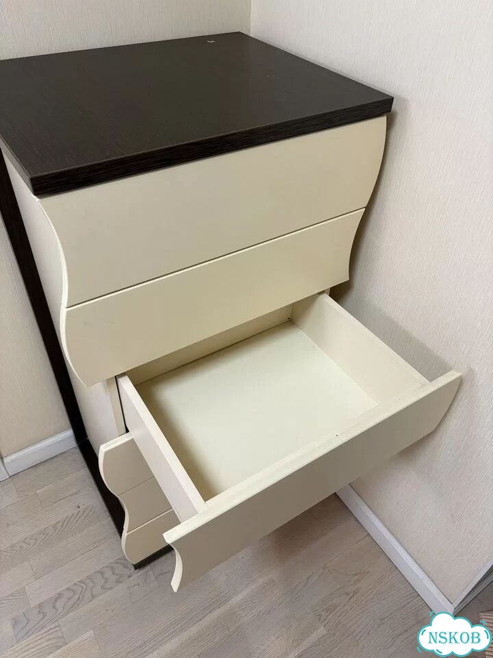 Комод бежевый 6 ящиков фото 3