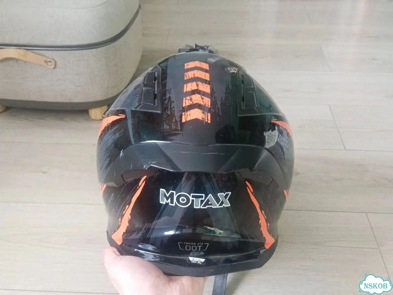 Кроссовый шлем motax фото 2