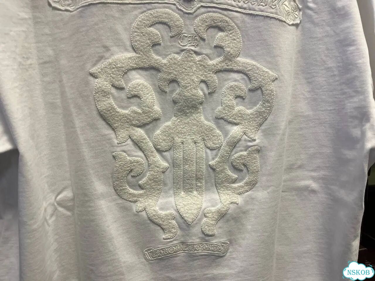 Футболка Chrome Hearts белая фото 7