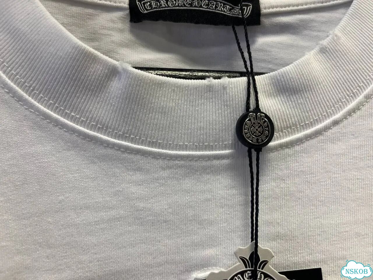 Футболка Chrome Hearts белая фото 8