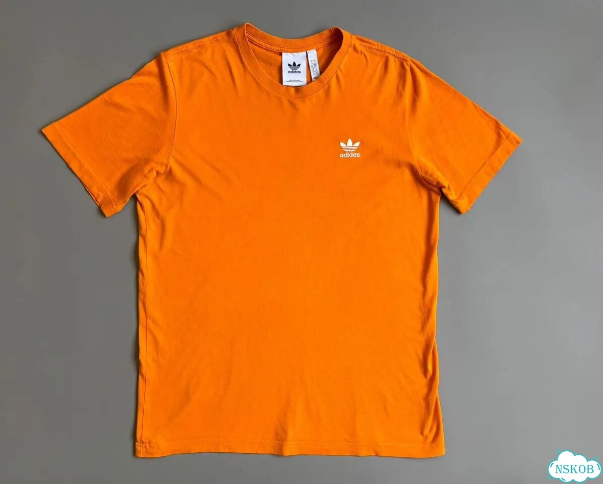 Футболка оранжевая Adidas фото 1