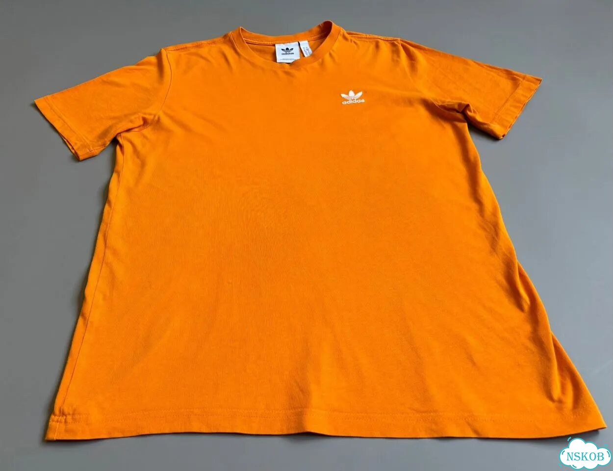 Футболка оранжевая Adidas фото 3