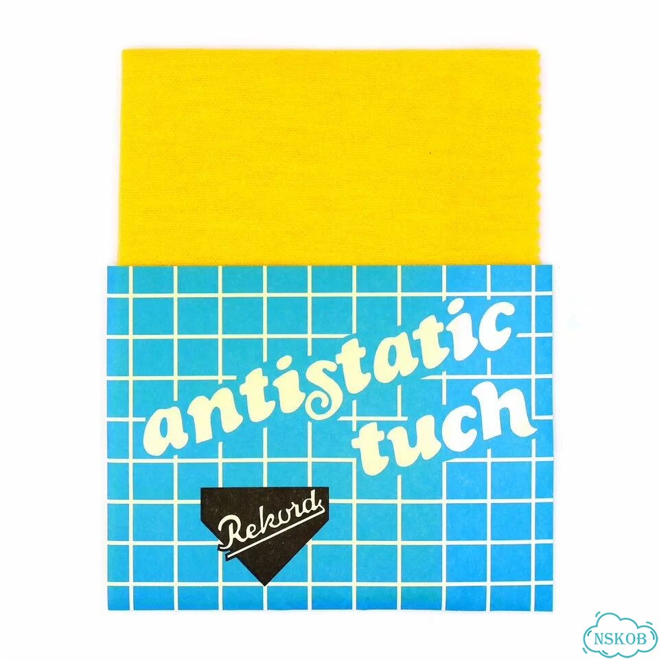 Салфетка антистатическая Carl Mollier Rekord Antistatic Tuch, желтая фото 1