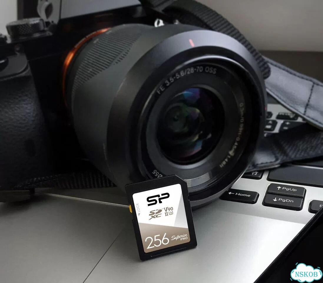Карта памяти Silicon Power sdxc 256GB Superior Pro UHS-II V90 260/290Mb/s фото 3