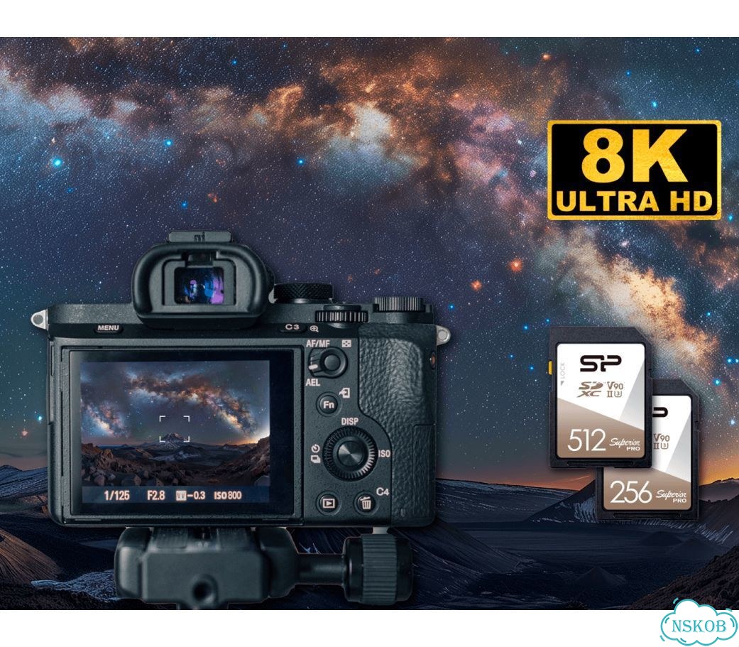 Карта памяти Silicon Power sdxc 256GB Superior Pro UHS-II V90 260/290Mb/s фото 5