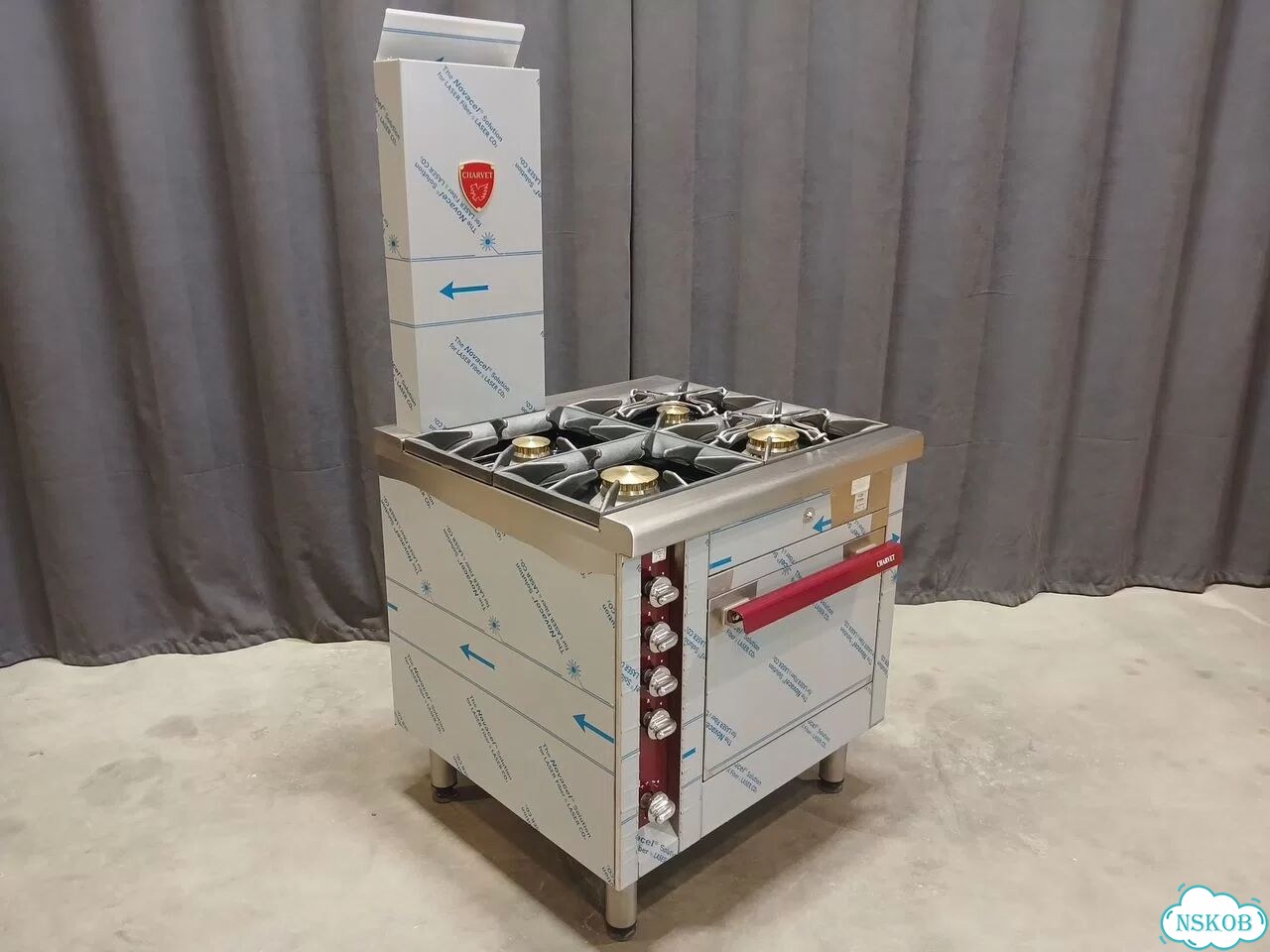 Плита газовая Charvet V01579 (новая, дух. шкаф) фото 3