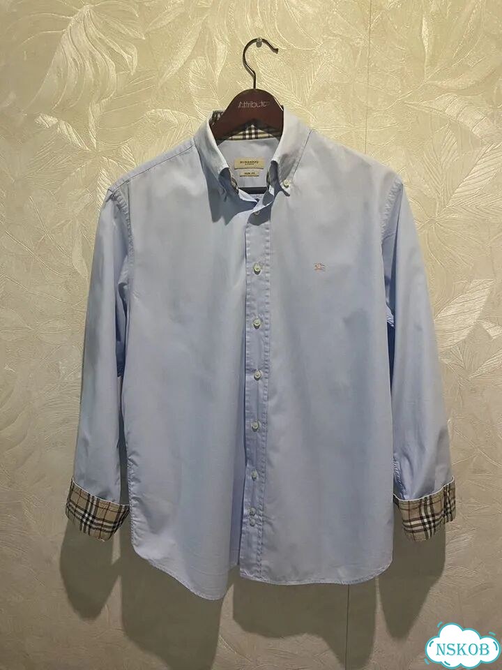 Рубашка Burberry Slim Fit Оригинал фото 1