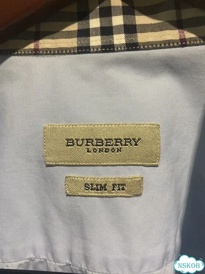 Рубашка Burberry Slim Fit Оригинал фото 5