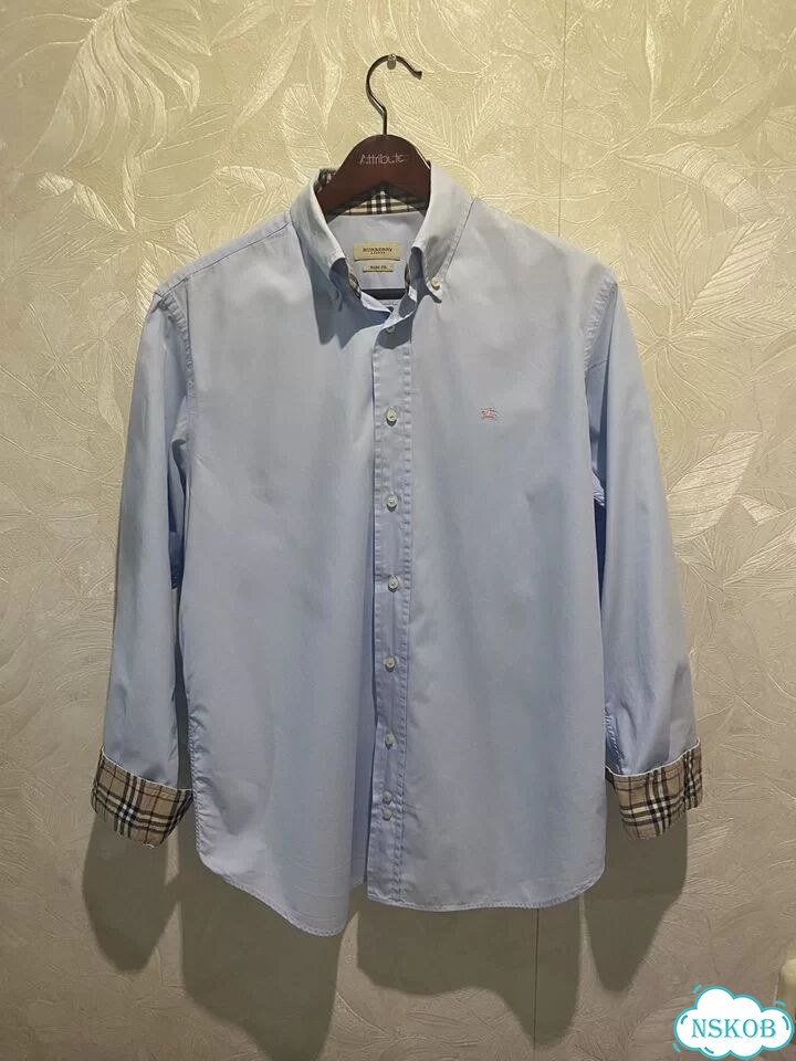 Рубашка Burberry Slim Fit Оригинал фото 6