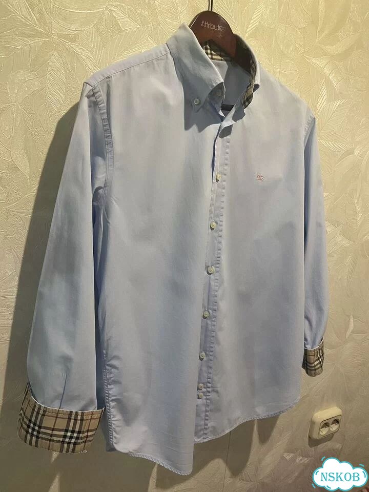 Рубашка Burberry Slim Fit Оригинал фото 7
