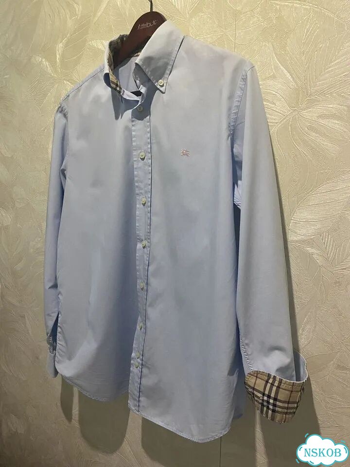 Рубашка Burberry Slim Fit Оригинал фото 8