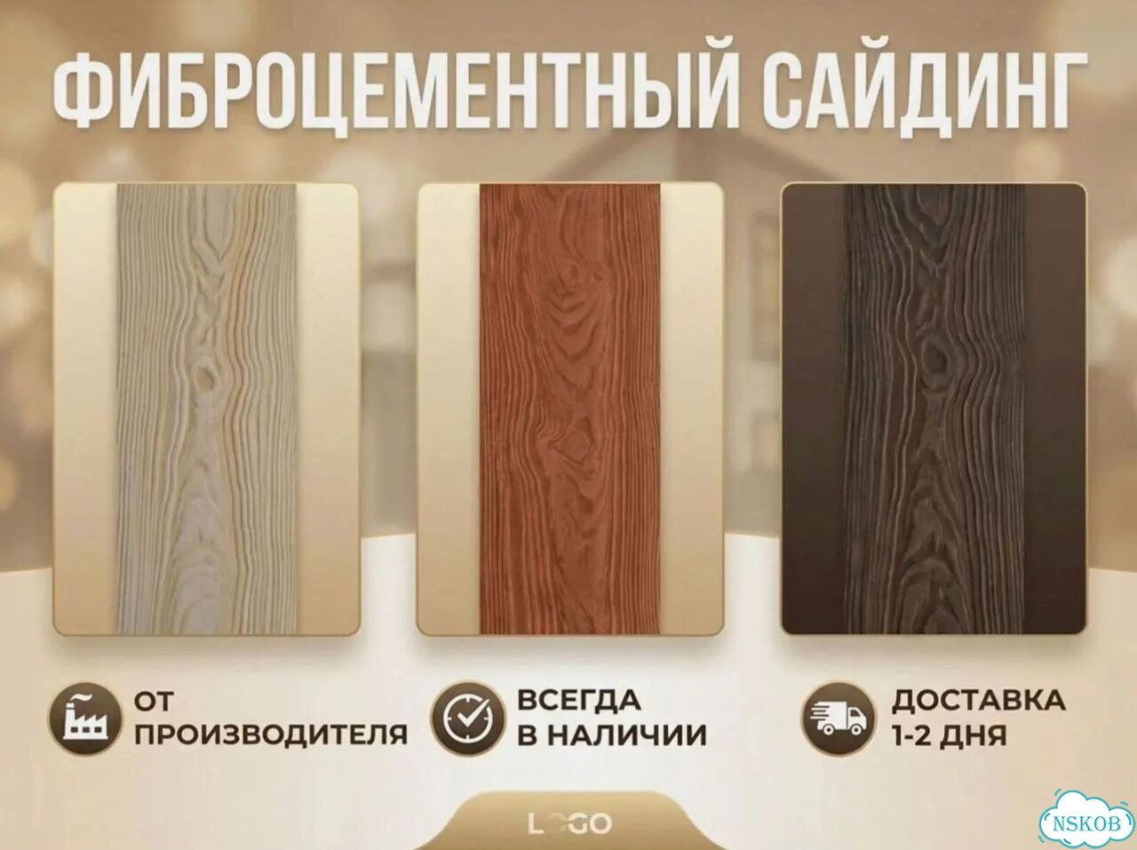Фиброцементные фасадные панели от производителя фото 1