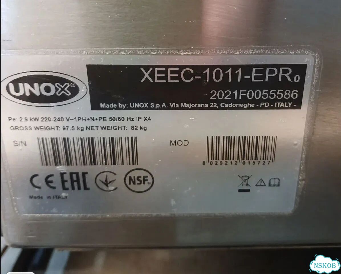 Шкаф тепловой Unox xeec-1011-EPR (Выставка) фото 9