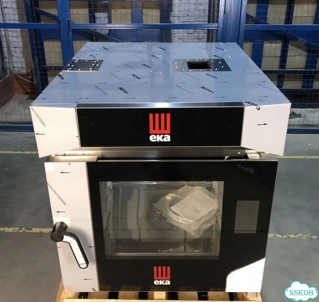 Печь конвекционная Tecnoeka MKF464BM+зонт (новые) фото 2