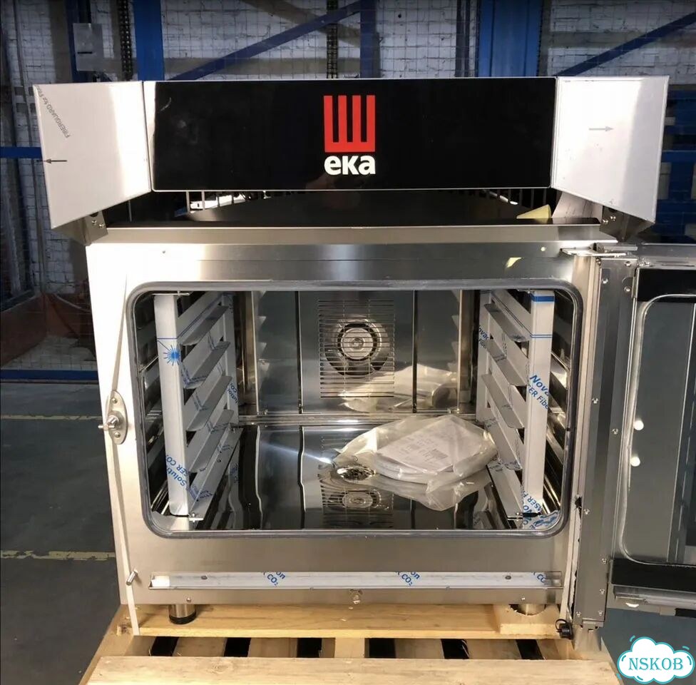 Печь конвекционная Tecnoeka MKF464BM+зонт (новые) фото 4
