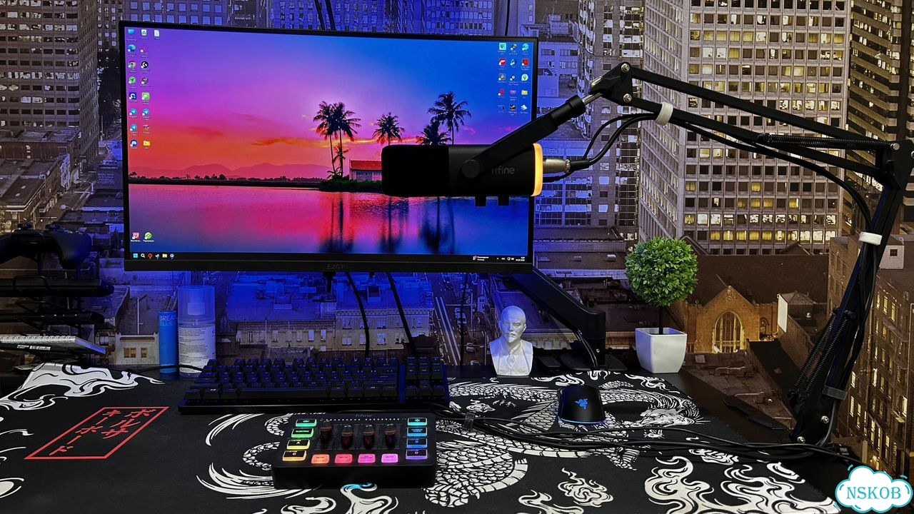 Fifine am8 + микшер sc3 + кронштейн фото 1