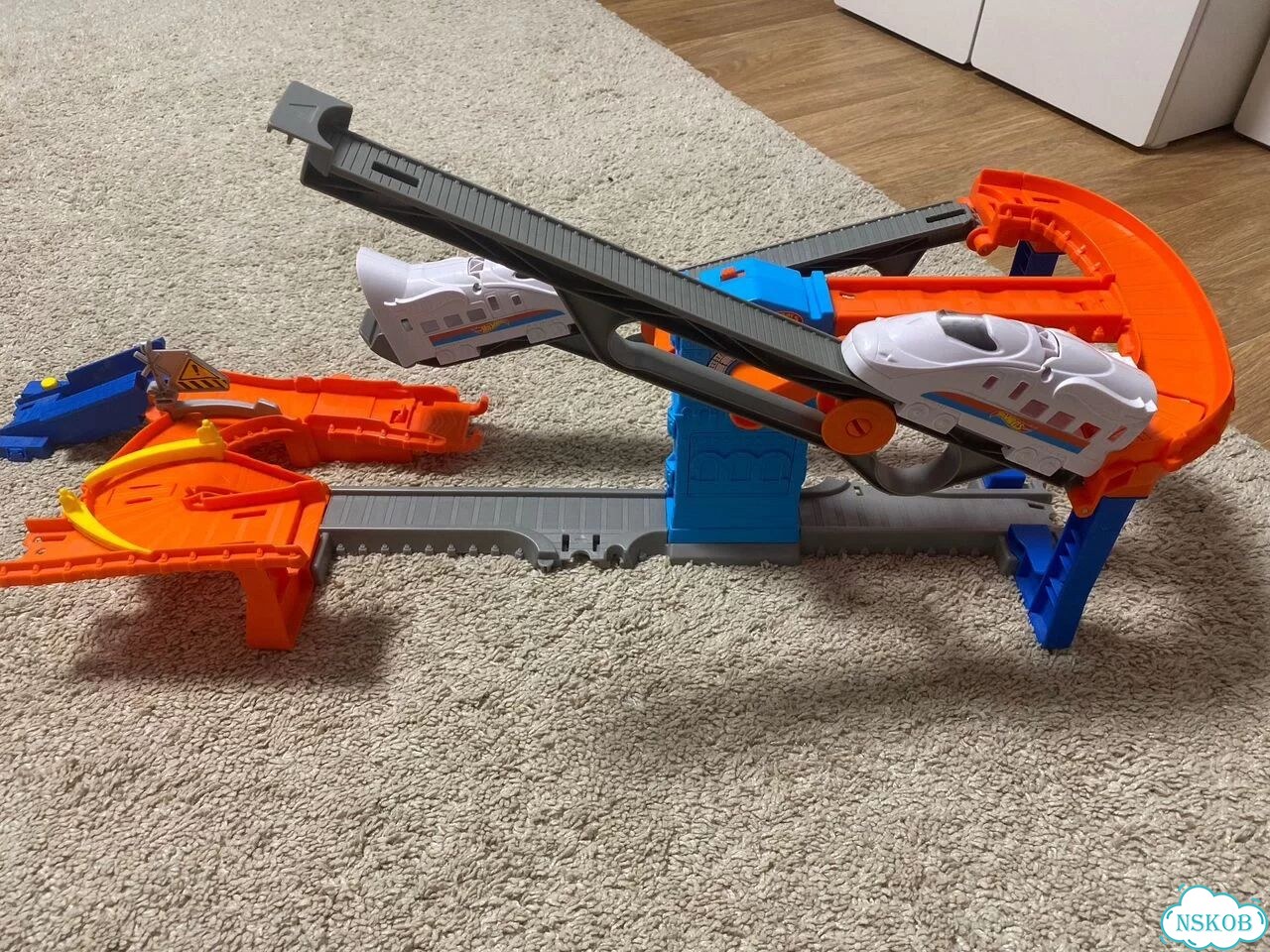 Трек Hot wheels поезд фото 2