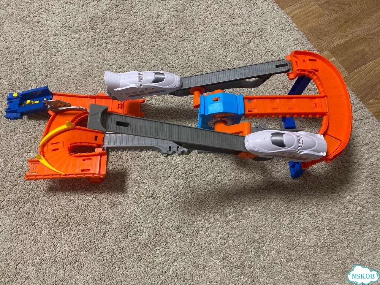 Трек Hot wheels поезд фото 3