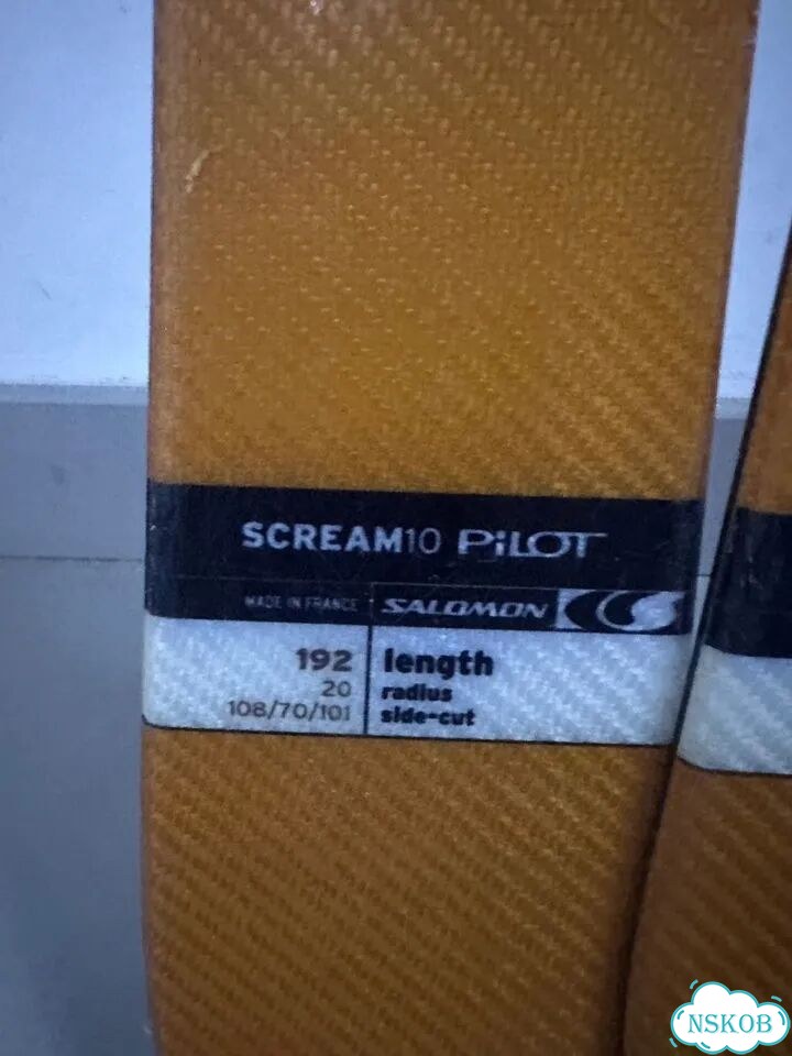 Горные лыжи Salomon Scream 10 Pilot 192 см фото 6