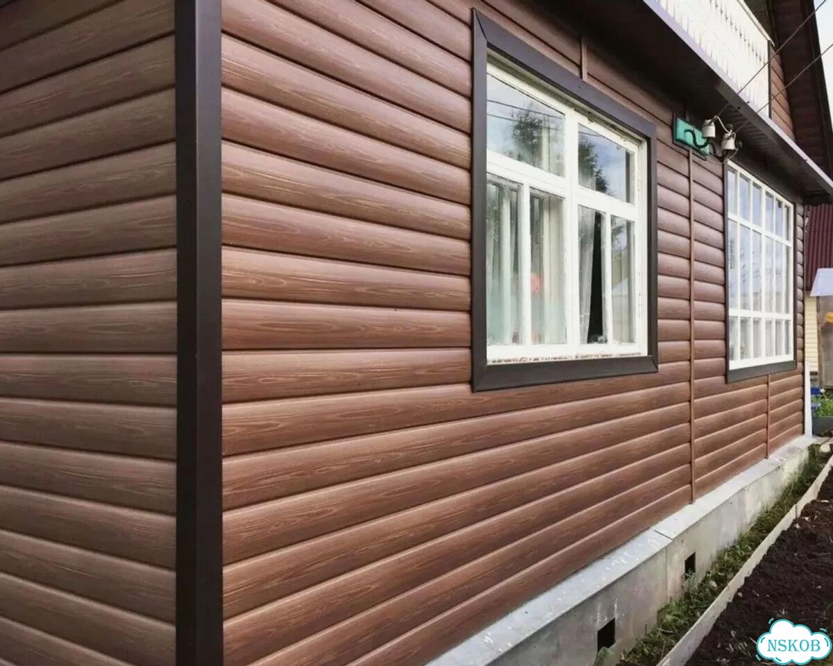 Виниловый сайдинг под дерево фото 6